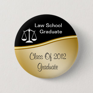 Law School Graduation Buttons