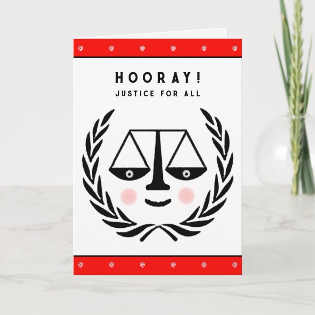 Law School Graduation Card (Front)
