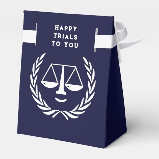 Law School Graduation Favour Box (Back Side)