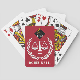 Law School Graduation Gift Classic Playing Cards