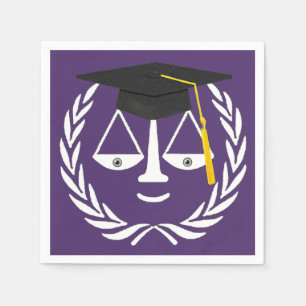 Law School Graduation Napkin