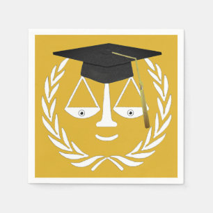 Law School Graduation Napkin