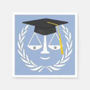 Law School Graduation Napkin