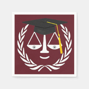 Law School Graduation Napkin