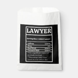 Law School Graduation Party Favor Lawyer Thank You Favour Bags