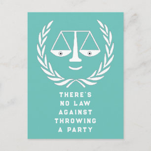 Law School Graduation Party Invitations