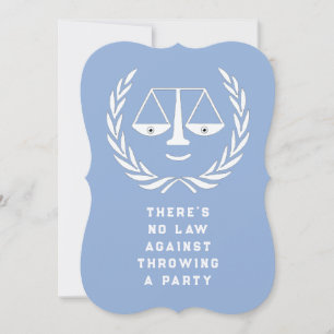 Law School Graduation Party Invitations