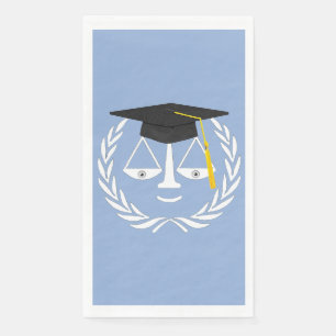 Law School Graduation Party Napkin