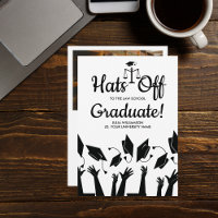 Law School Hats Off Grad Photo Graduation Party