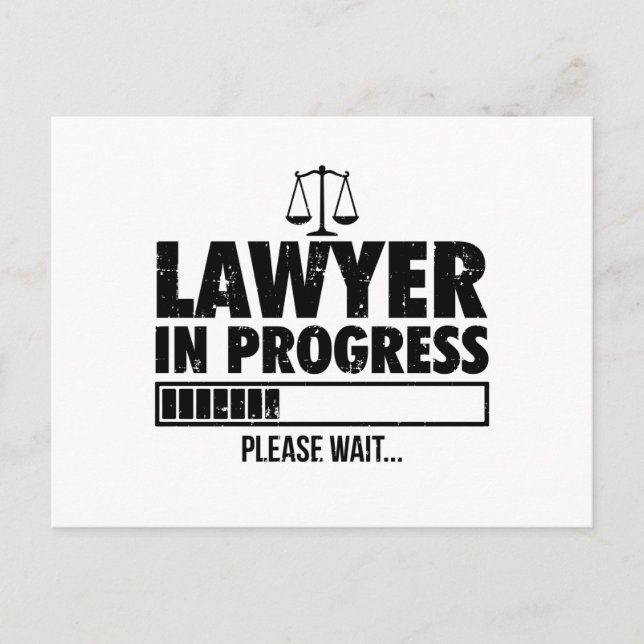 Law School | Lawyer Lawyers Advocate Gift Ideas Postcard (Front)