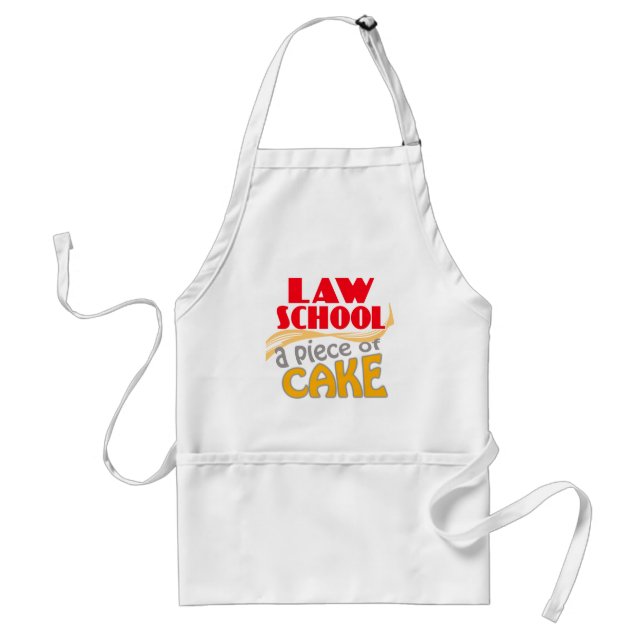 Law School - Piece of Cake Standard Apron (Front)