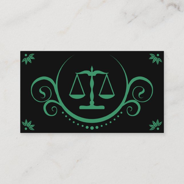 law sophistications business card (Front)