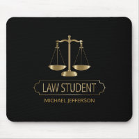 Law Student - Black and Gold