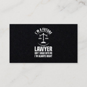Law Student Business Card