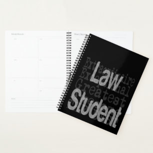 Law Student Extraordinaire Planner