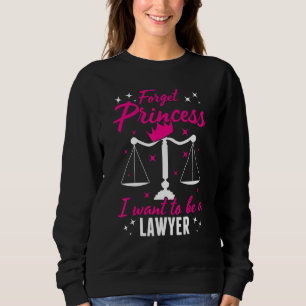 Law Student Law School Student Lawyer In Progress  Sweatshirt
