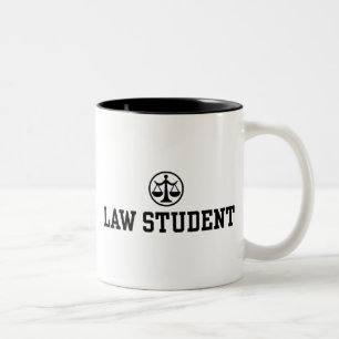 Law Student Two-Tone Coffee Mug