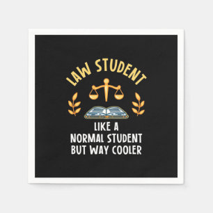 Law Students Are Cooler Napkin