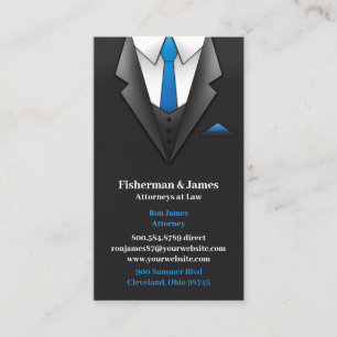 Law Suit Business Card