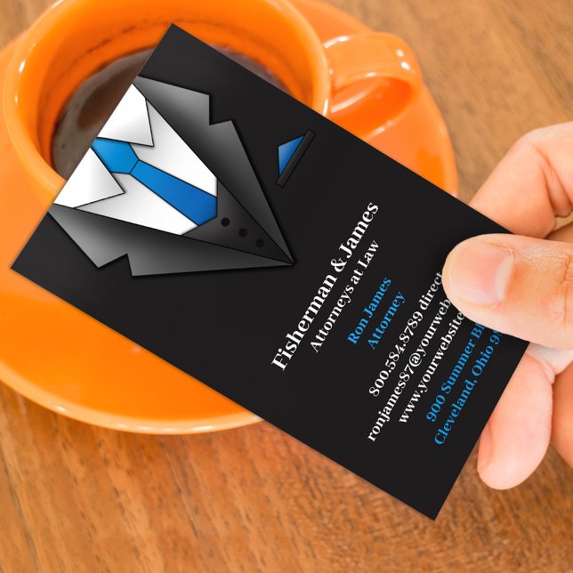 Law Suit Business Card (Creator Uploaded)