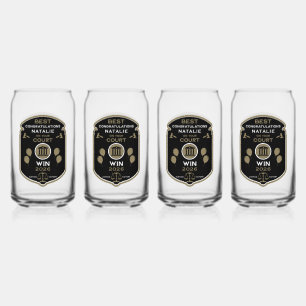 Law Victory Celebration Gift Can Glass