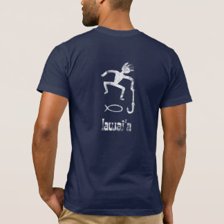 Lawai'a (Fisherman) Pertroglyph Shirt