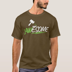 Lawesome Awesome Lawyer Funny Gift Premium T-Shirt