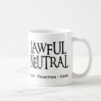 "Lawful Neutral" Coffee Mug