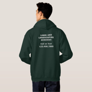 Lawn And Landscaping Services Custom Hoodie