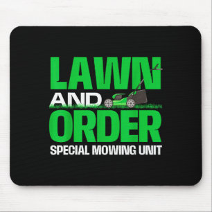 Lawn And Order Special Mowing Unit - Lawn Mower Ga Mouse Mat