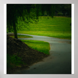 Lawn Bend Poster