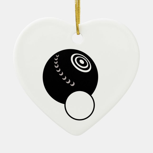 LAWN BOWL CERAMIC TREE DECORATION (Front)