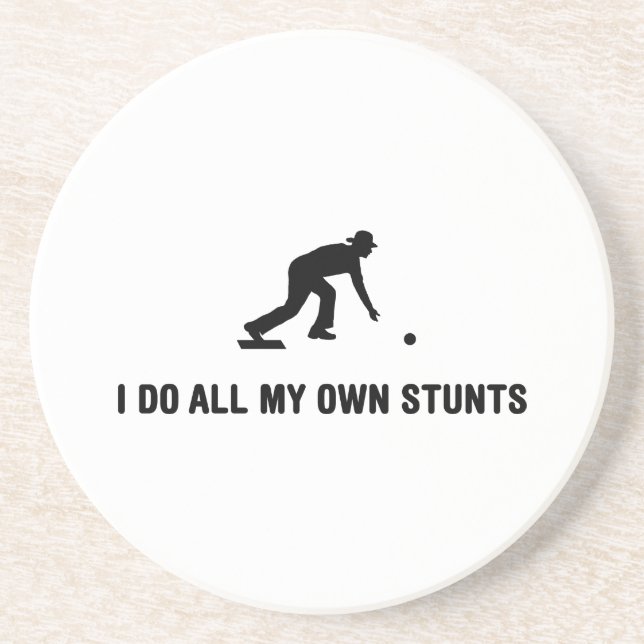 Lawn Bowl Coaster (Front)
