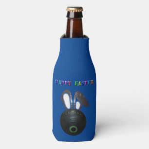 Lawn Bowl Easter Bunny, Bottle Cooler