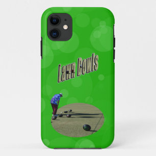 Lawn Bowler Man Called Close Call, iPhone 11 Case