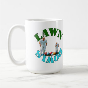 Lawn Bowlers Bowling, Coffee Mug