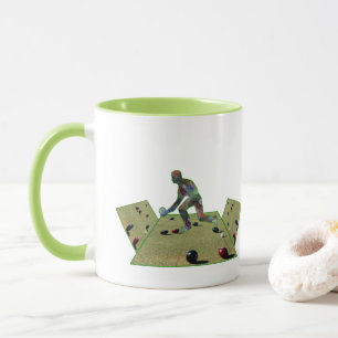 Lawn Bowling The Dimensional Way, Mug
