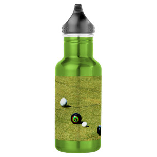 Lawn Bowls Action, 532 Ml Water Bottle