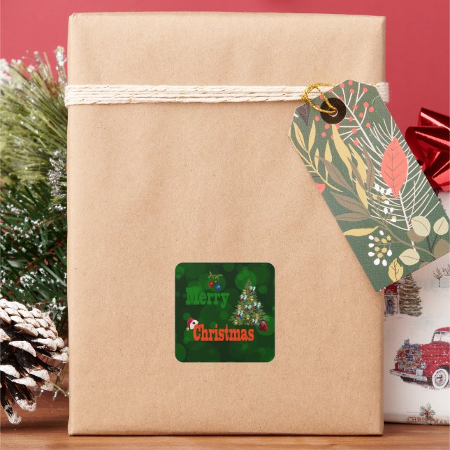 Lawn Bowls, Christmas Stickers (Holiday)
