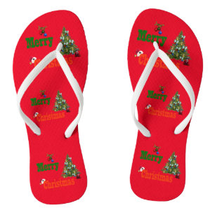 Lawn Bowls Christmas Style, Flip Flops