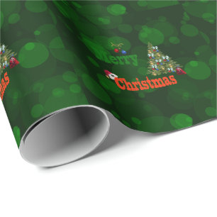 Lawn Bowls, Christmas Wrapping Paper