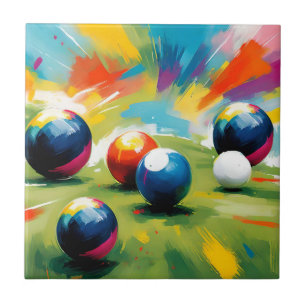 Lawn Bowls Colour Splash, Tile