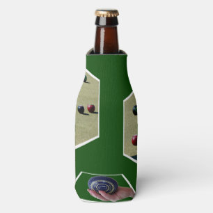 Lawn Bowls Dimensional Art, Bottle Cooler