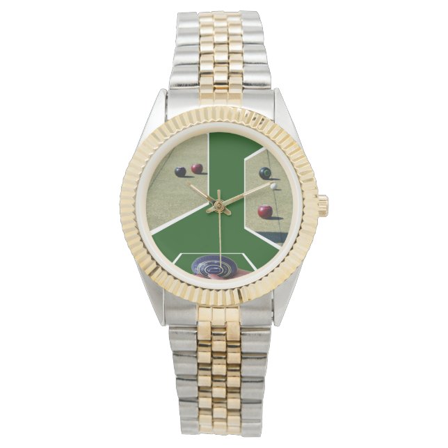 Lawn Bowls Dimensional Art, Watch (Front)