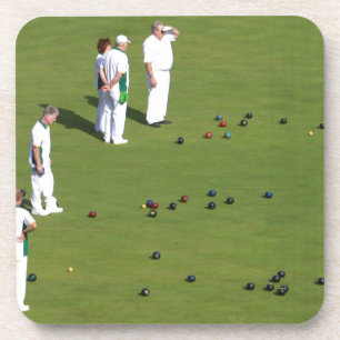 Lawn Bowls England Coaster