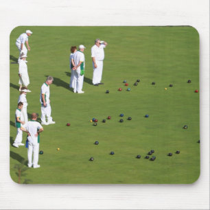 Lawn Bowls England Mouse Mat