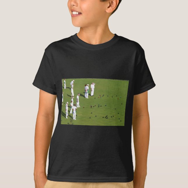 Lawn Bowls England T-Shirt (Front)