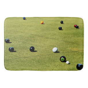 Lawn Bowls Game, Large Memory Foam Bath Mat