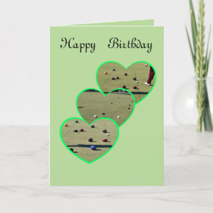 Lawn Bowls Happy Birthday Greeting Card, Thank You Card