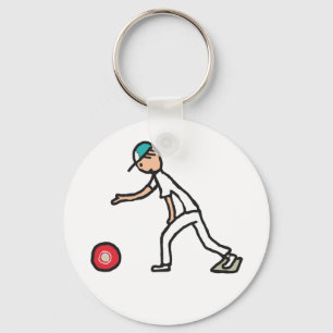 Lawn Bowls Key Ring